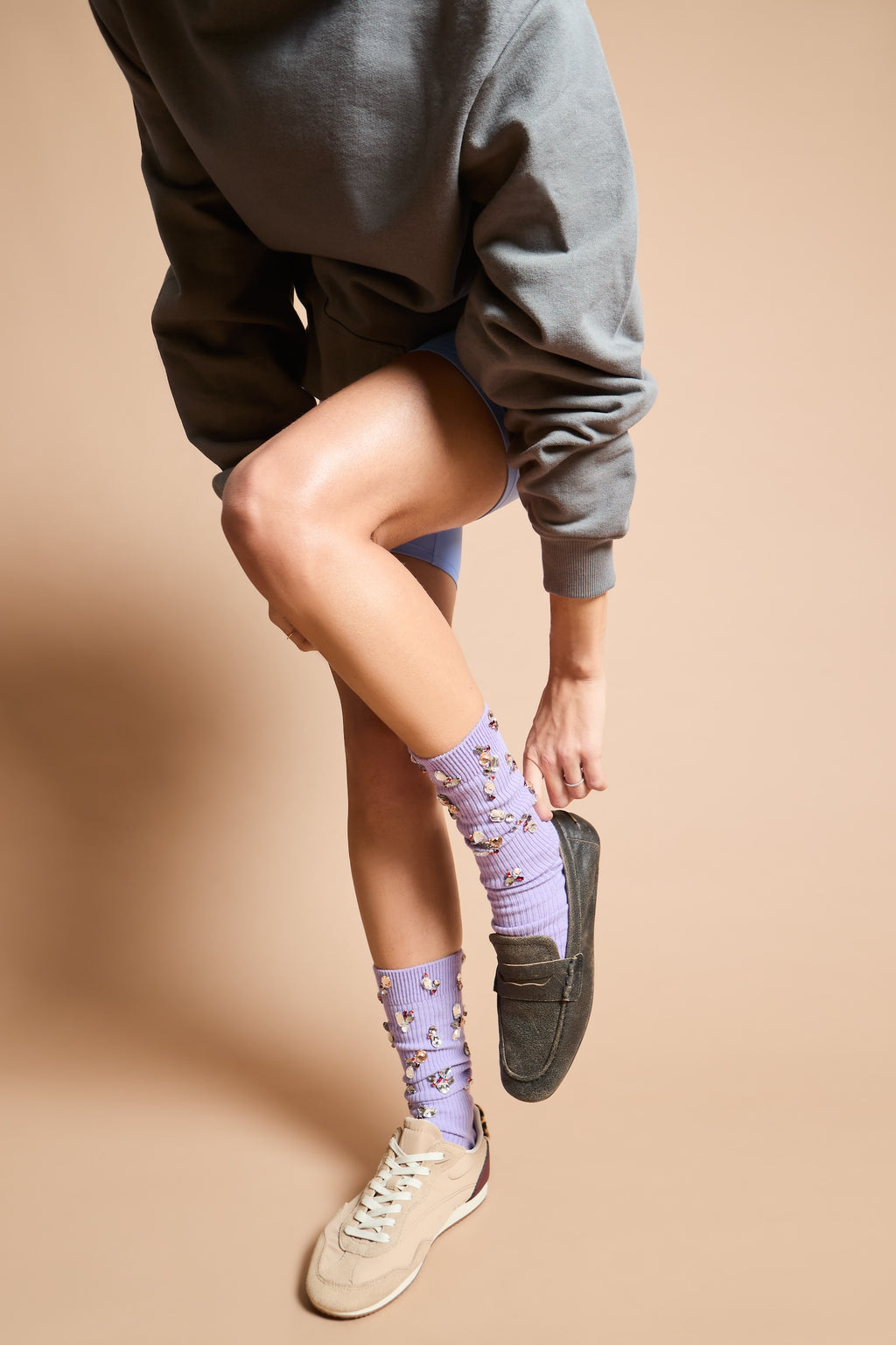 VALE embroidered socks