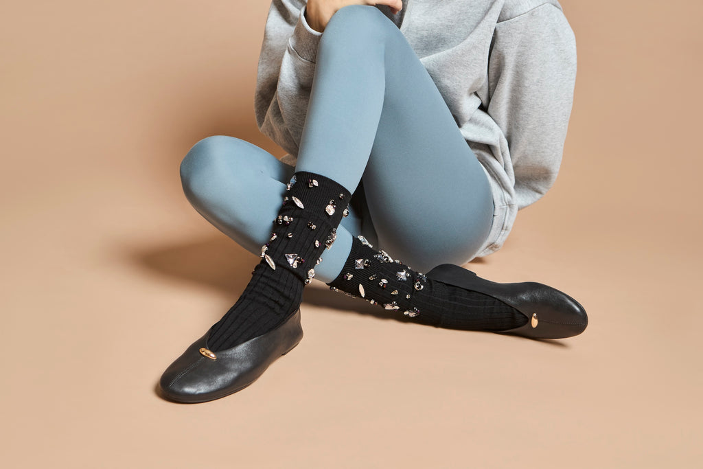TONY EMBROIDERED SOCKS