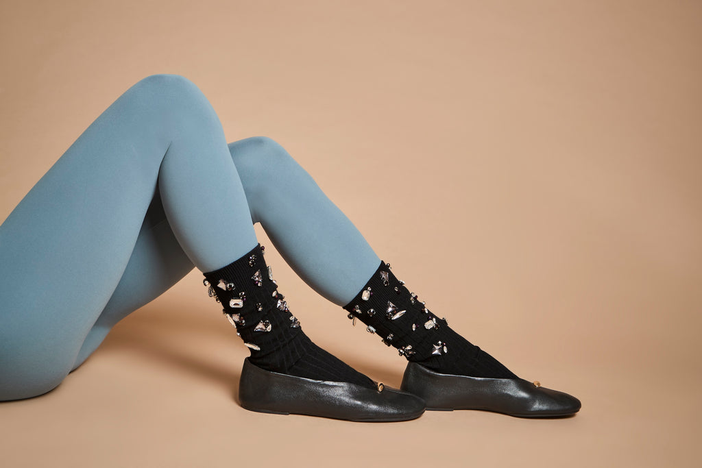 TONY EMBROIDERED SOCKS
