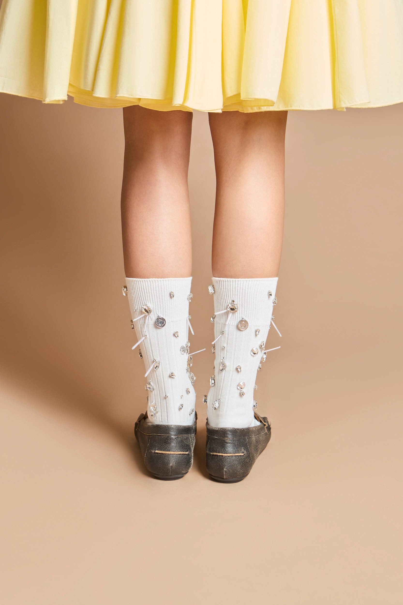 DEA embroidered socks